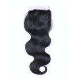 Body Wave Virgin Human Hair Natural Black Closure